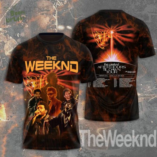 The Weeknd After Hours til Dawn Tour 3D Tshirt