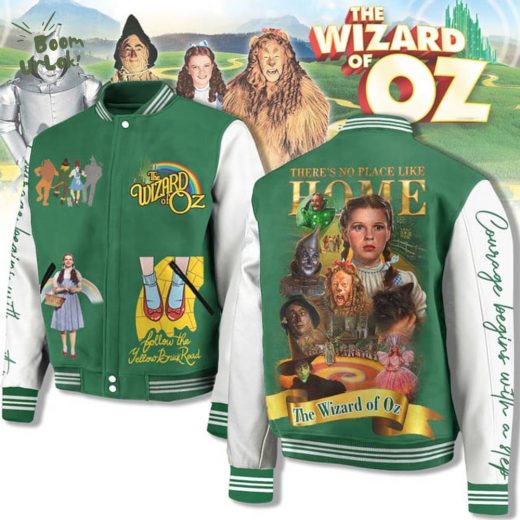 The Wizard of Oz Jacket – Dorothy, Ruby Slippers & Cast Tribute Bomber Coat