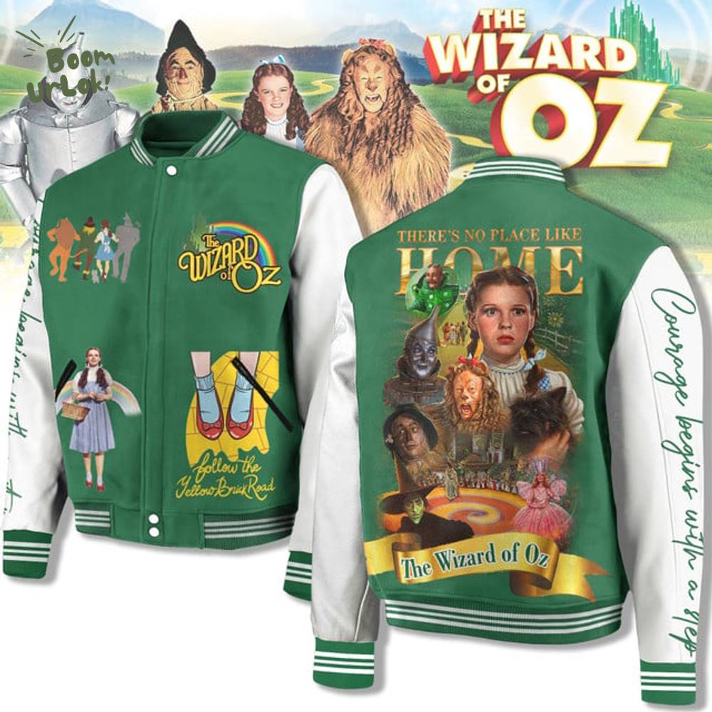 The Wizard of Oz Jacket – Dorothy, Ruby Slippers & Cast Tribute Bomber Coat The Wizard of Oz Jacket – Dorothy, Ruby Slippers & Cast Tribute Bomber Coat