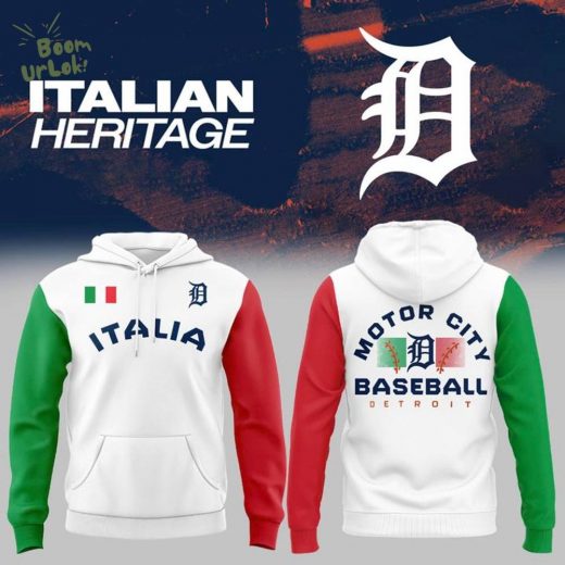 Tigers Italian Heritage Celebration Hoodie – Special Edition