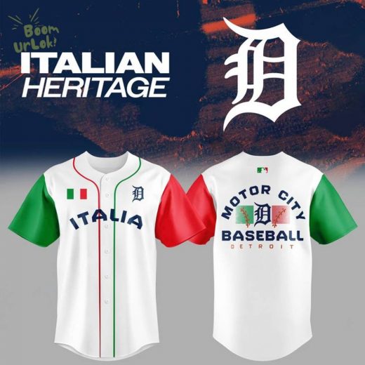 Tigers Italian Heritage Celebration Jersey – Limited Edition