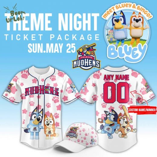 Toledo Mud Hens x Bluey Jersey(V2) 2025