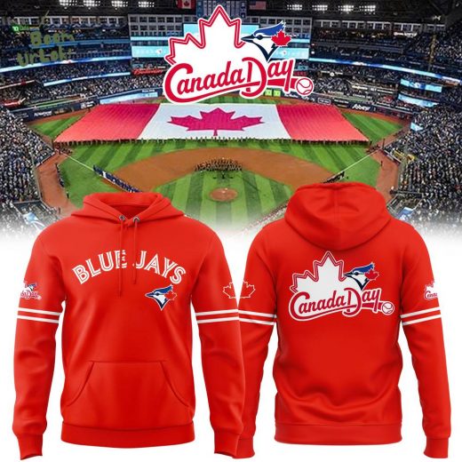 Toronto Blue Jays Canada Day 2025 Hoodie