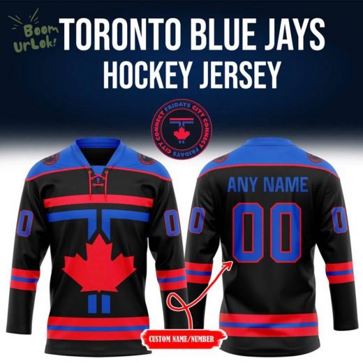 Toronto Blue Jays City Connect Hockey Jersey