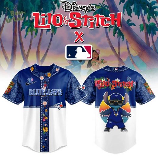 Toronto Blue Jays MLB x Lilo & Stitch Jersey