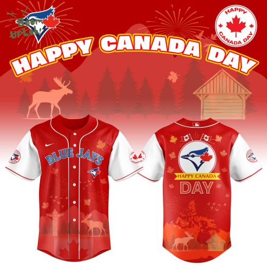 Toronto Blue Jays x Happy Canada Day 2025 Limited Edition Jersey