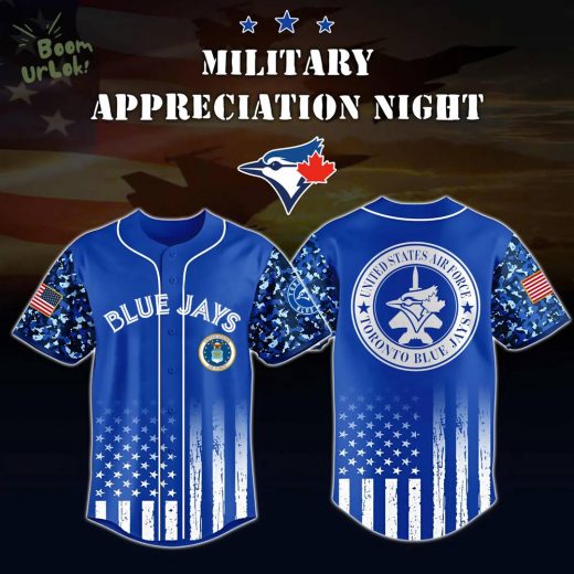 Toronto Blue Jays x US Air Force Appreciation Night Special Edition-3D Baseball Jersey