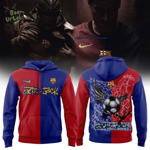 Travis Scott Brings Cactus Jack to El Clásico with Limited Nike FC Barcelona Collaboration Hoodie