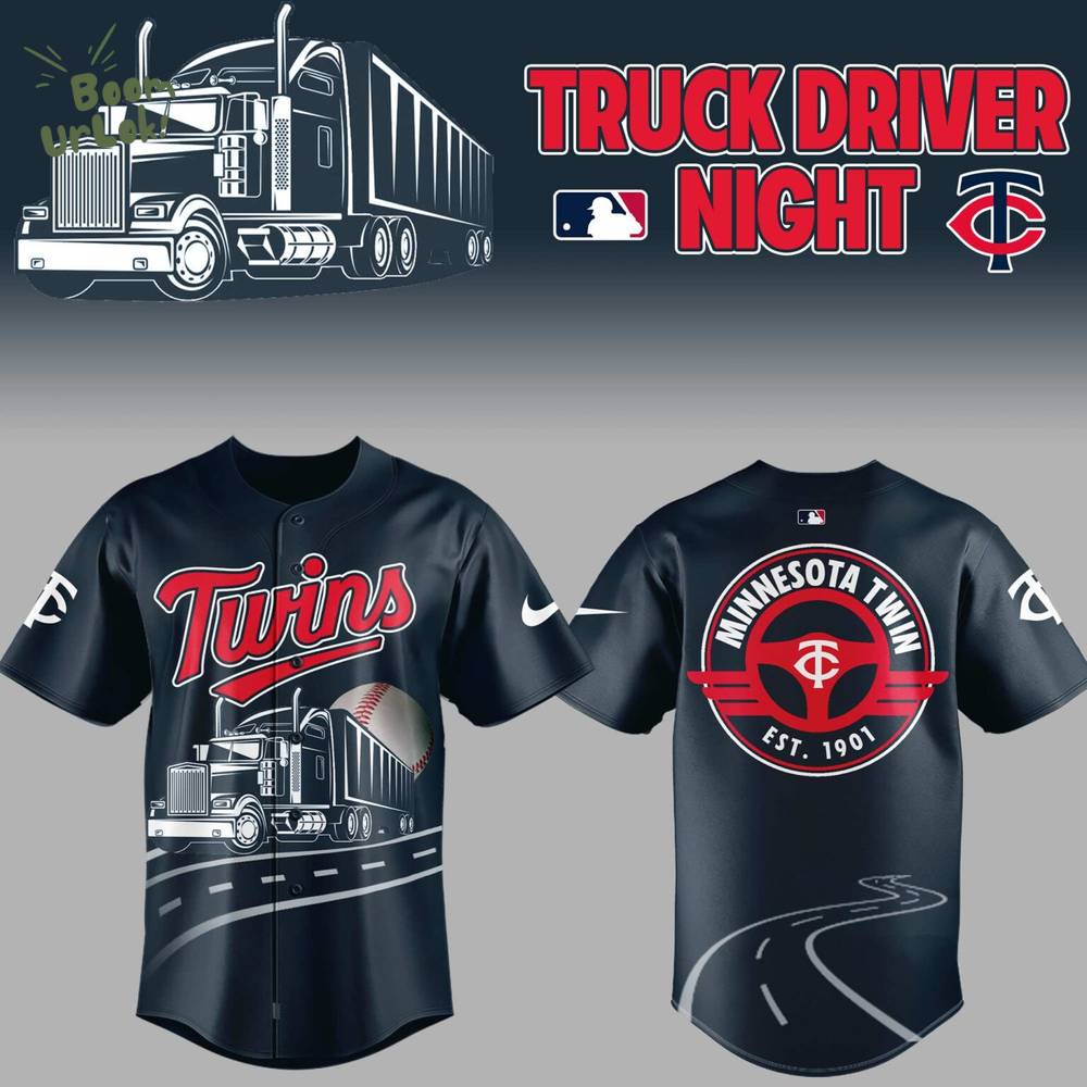 Twins x Truck Driver Night 2025 Jersey Twins x Truck Driver Night 2025 Jersey
