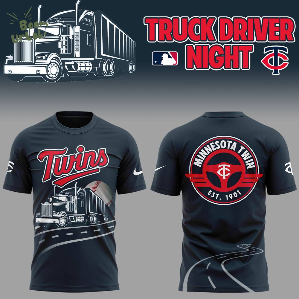 Twins x Truck Driver Night 2025 Tshirt Twins x Truck Driver Night 2025 Tshirt
