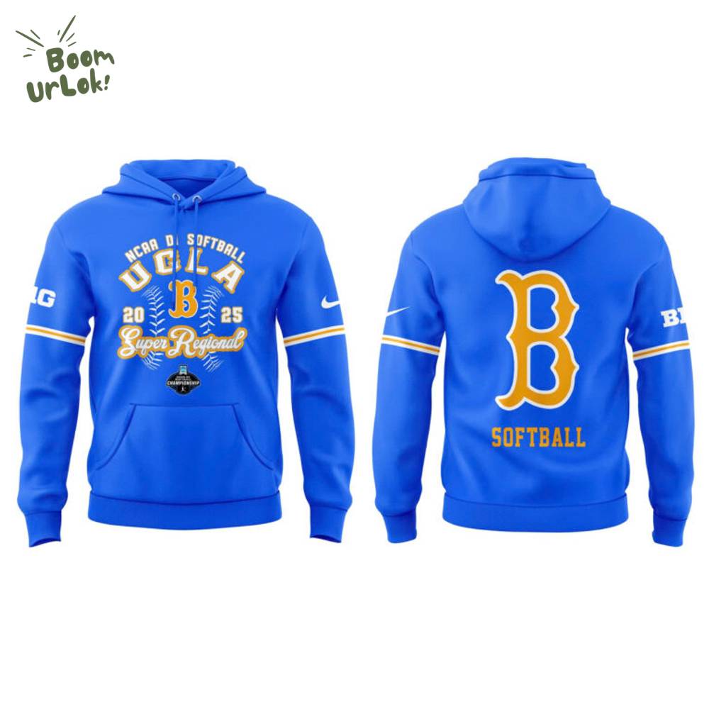 UCLA 2025 NCAA Softball Women’s College World Series Combo Hoodie UCLA 2025 NCAA Softball Women’s College World Series Combo Hoodie