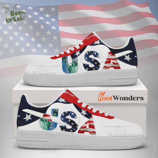 USA V1 – American Flag – Independence Day AF1 Shoes