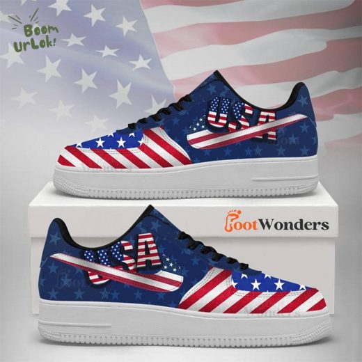USA V7 – American Flag – Independence Day AF1 Shoes