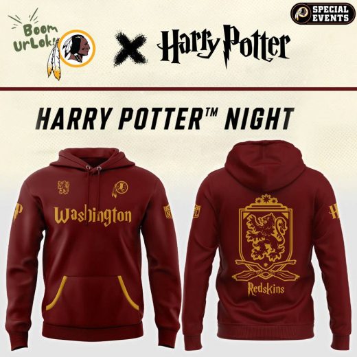 Washington Redskins Harry Potter Night Hoodie