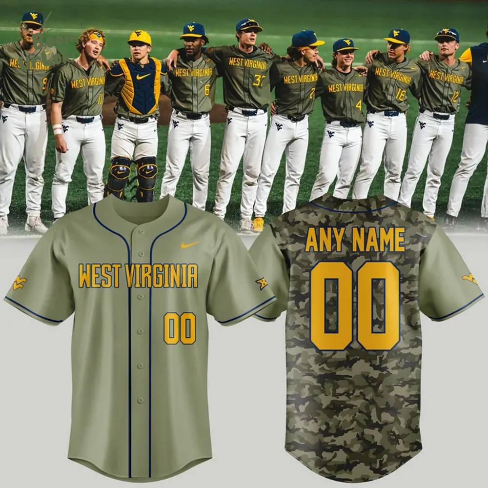 West Virginia Mountaineers 2025 Special Edition Baseball Jerseys Custom Name and Number West Virginia Mountaineers 2025 Special Edition Baseball Jerseys Custom Name and Number