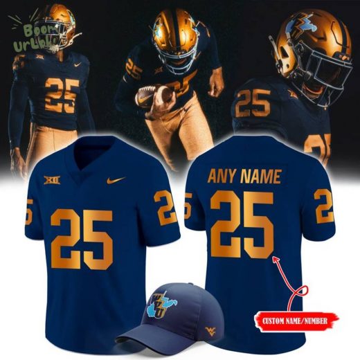 West Virginia 𝟏𝟗𝟔𝟓 → 𝟐𝟎𝟐𝟓 Throwbacks Jersey