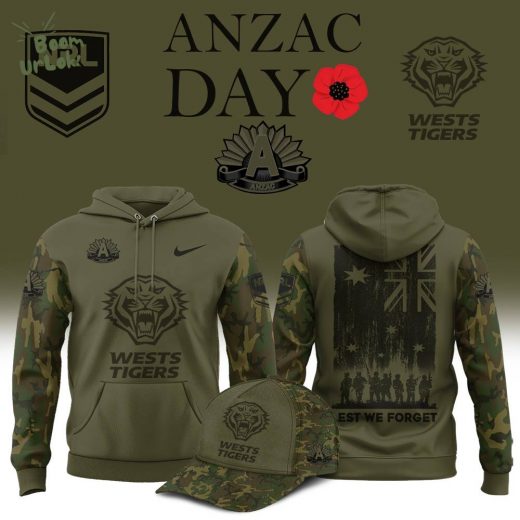 Wests Tigers 2025 ANZAC day