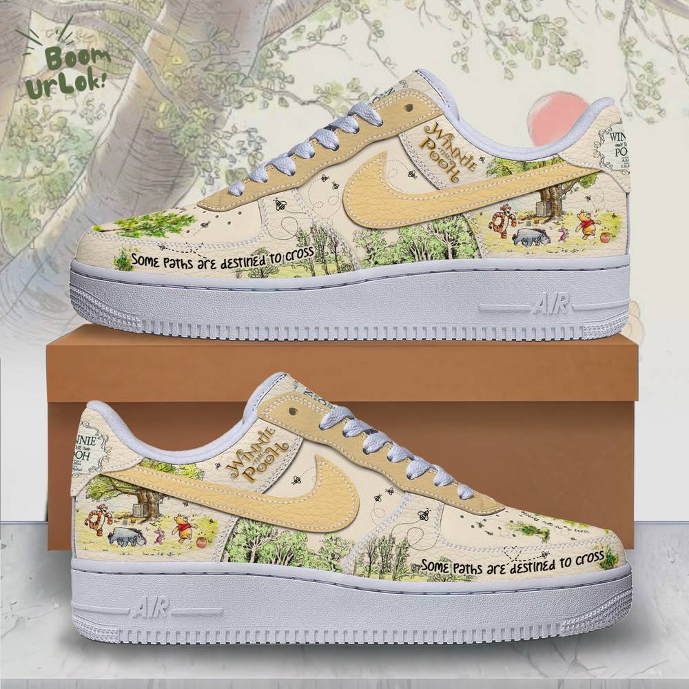 Winnie The Pooh AF1 Sneakers Shoes For Men And Women Winnie The Pooh AF1 Sneakers Shoes For Men And Women