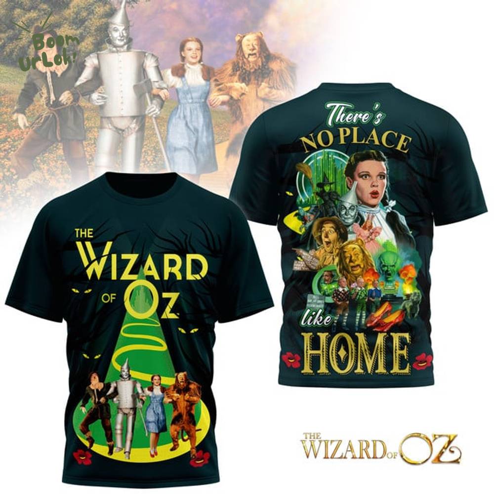 Wizard of OZ "There's no place like home" 3D Tshirt Wizard of OZ "There's no place like home" 3D Tshirt