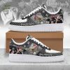 $uicideboy$ Red Flame Custom Air Force 1 – Gothic Rap Skull Sneakers