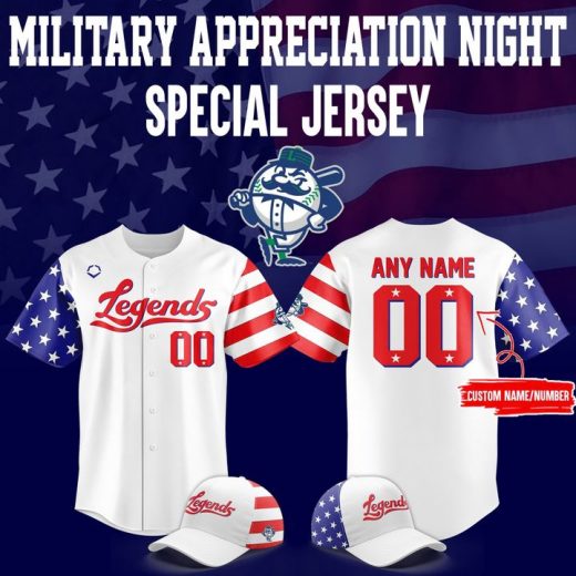 Lexington Legends x Military Jersey 2025