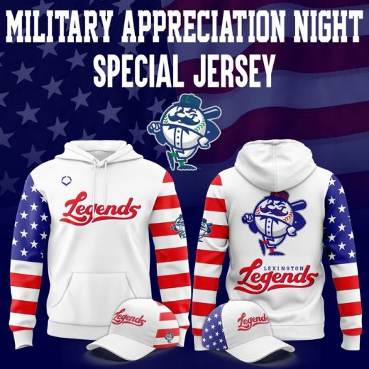 Lexington Legends x Military Hoodie 2025