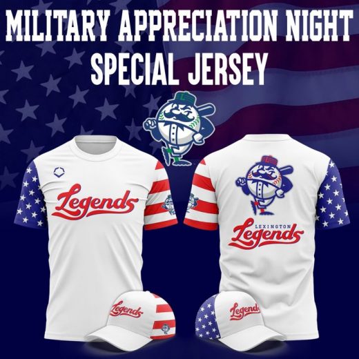 Limited Edition Lexington Legends x Military T-Shirt 2025