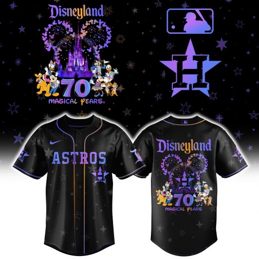 Disneyland 70th x Houston Astros Baseball Jersey