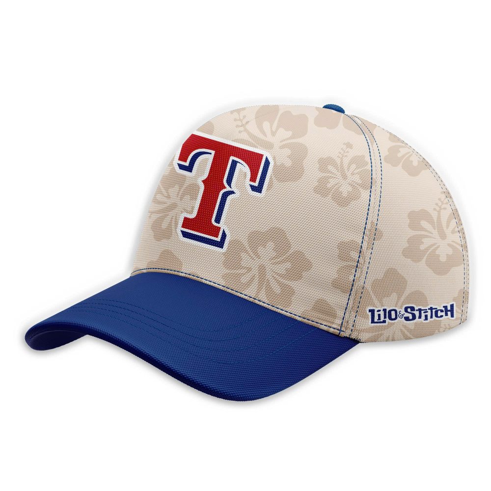 Texas Rangers x Lilo & Stitch 2025 Baseball Jersey Combo