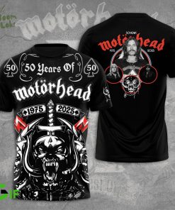 50 Years of MotorHead 3D Tshirt