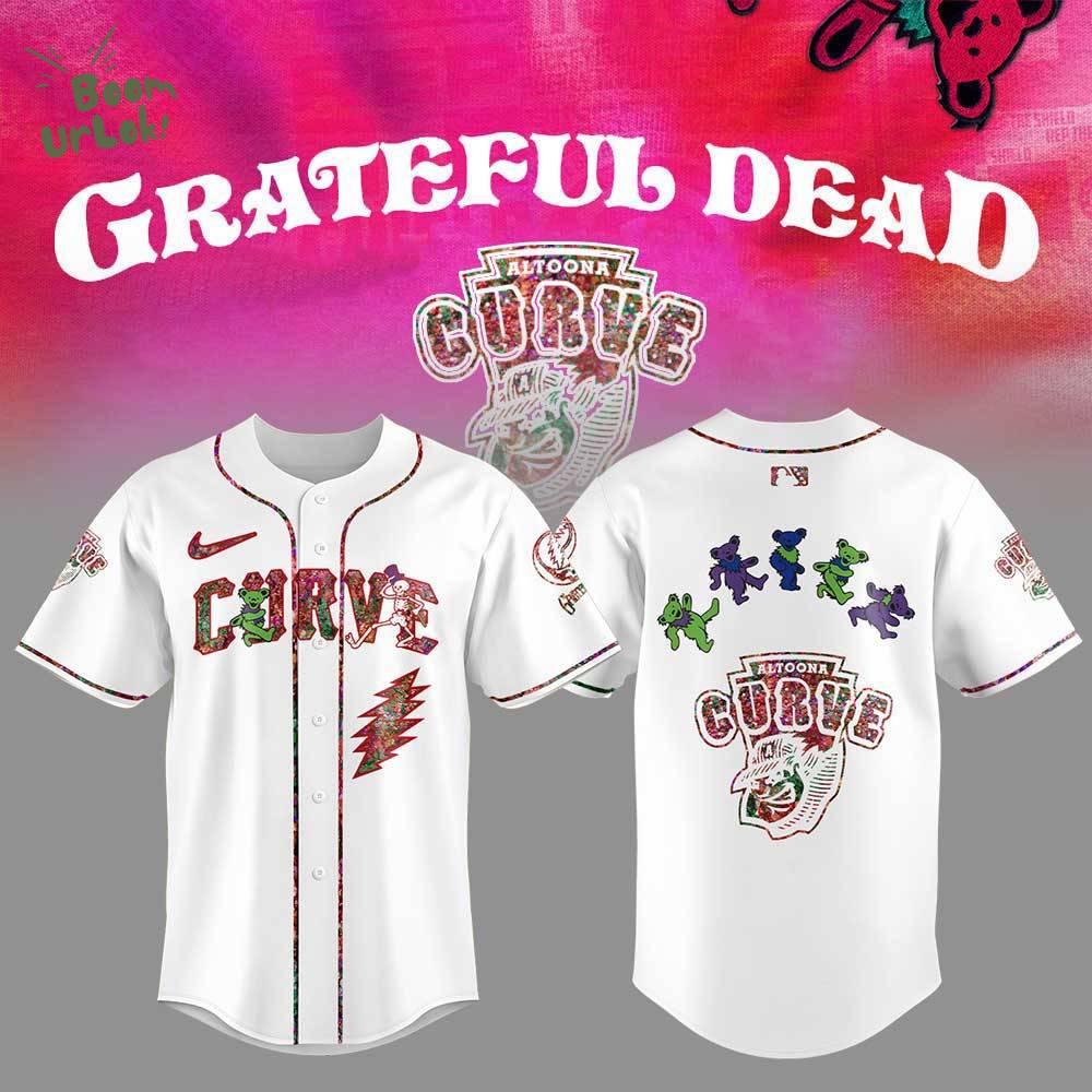 Altoona Curve Grateful Dead Night Jersey Altoona Curve Grateful Dead Night Jersey