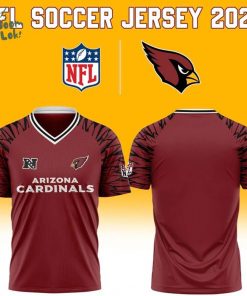 Arizona Cardinals NFL 2025 “Football x Football” Soccer jersey