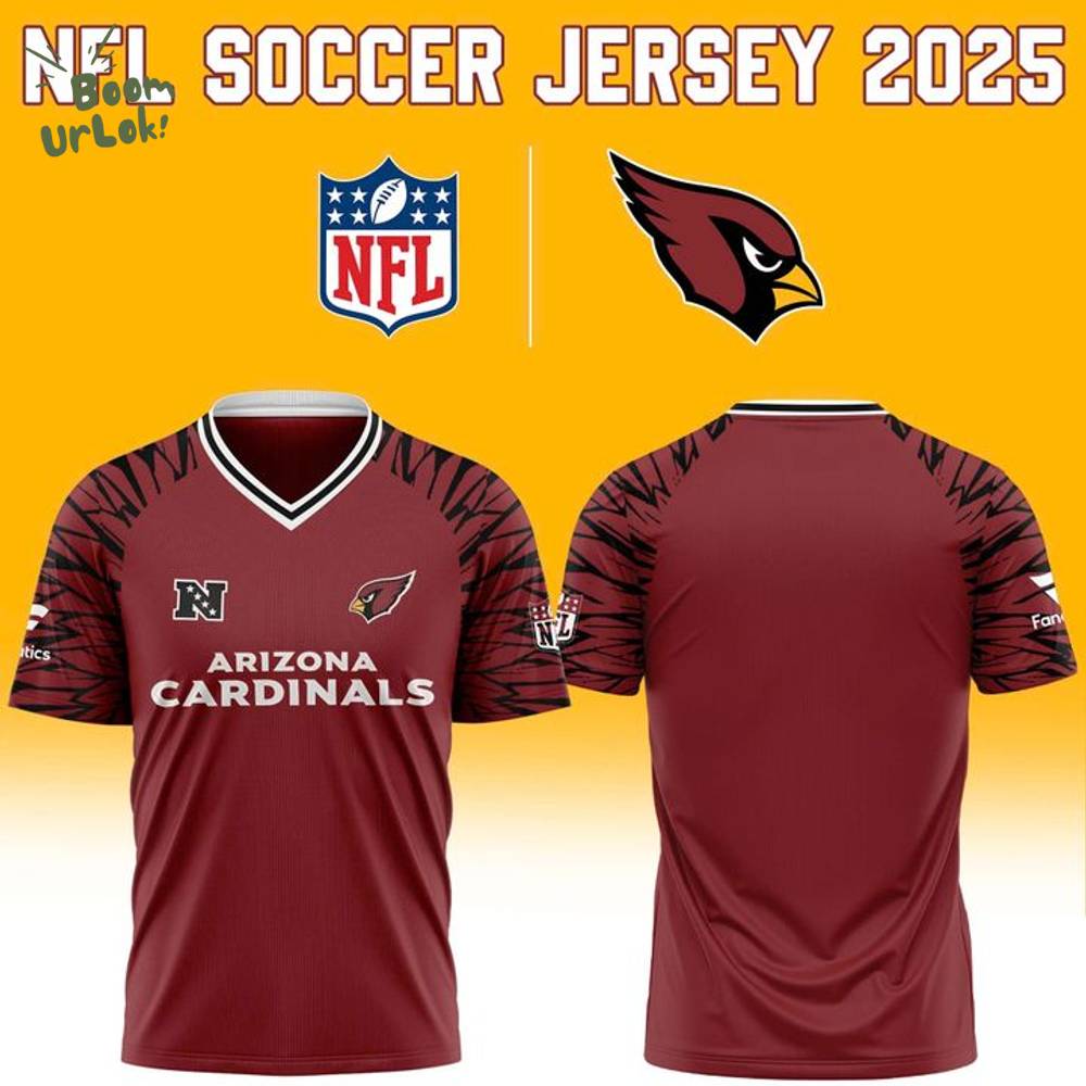 Arizona Cardinals NFL 2025 "Football x Football" Soccer jersey Arizona Cardinals NFL 2025 "Football x Football" Soccer jersey