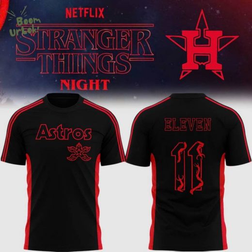 Astros Stranger Things Night Limited Edition T-shirt