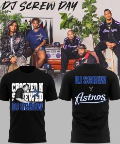 Astros x DJ Screw Limited Edition 2025 Tshirt