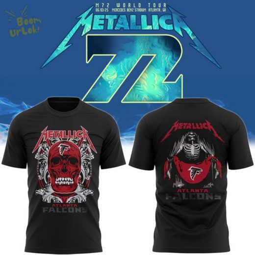 Atlanta Falcons x Metallica M72 Tour shirt