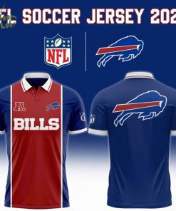 Buffalo Bills NFL 2025 “Football x Football” Soccer Polo