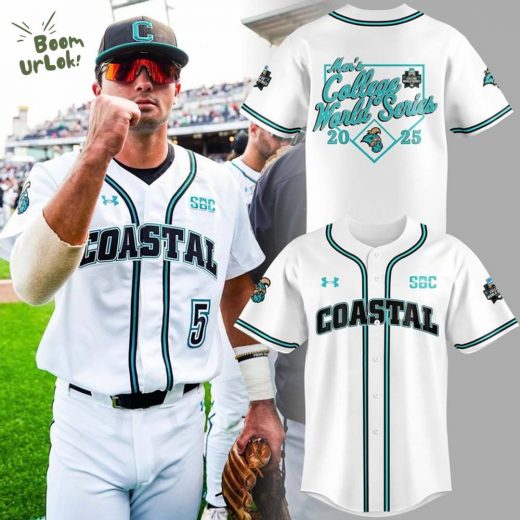 CCU Coastal Chanticleers White Baseball Jersey – Limited Edition