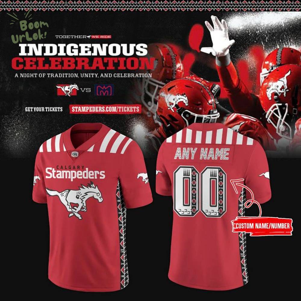 Calgary Stampeders x 2025 Indigenous Month Jerseys Calgary Stampeders x 2025 Indigenous Month Jerseys