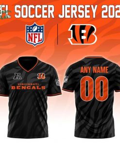 Cincinnati Bengals NFL 2025 “Football x Football” Soccer jersey – Custom