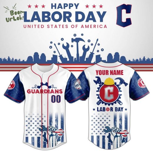 Cleveland Guardians x Labor Day Jersey Limited Edition Custom Name-3D Baseball Jersey