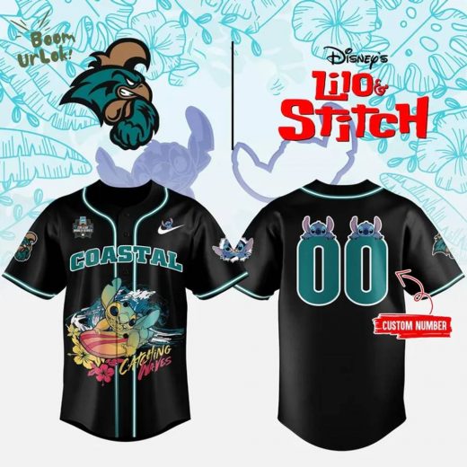 Coastal Carolina x 2025 Lilo & Stitch Jersey
