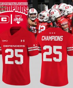 DC Defenders Champions United Football League 2025 Season Jersey football Limited Edition
