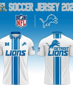 Detroit Lions NFL 2025 “Football x Football” Soccer Polo