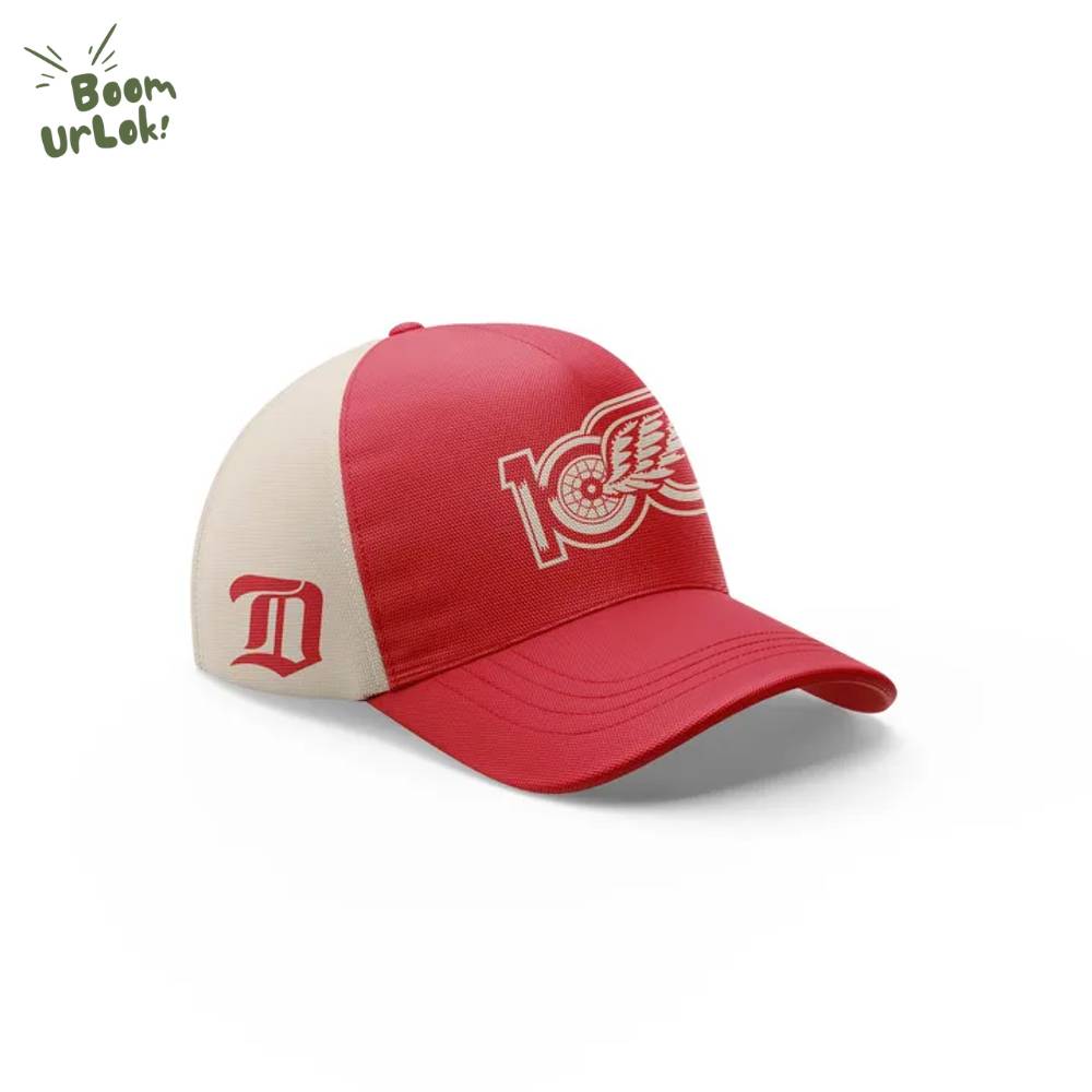 Detroit Red Wings 100 Years Of Hockeytown Red And White Jersey Detroit Red Wings 100 Years Of Hockeytown Red And White Jersey