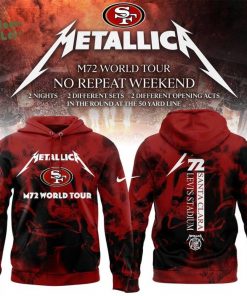 Exclusive 2025 San Francisco 49ers x M72 World Tour hoodie – Limited Edition Drop