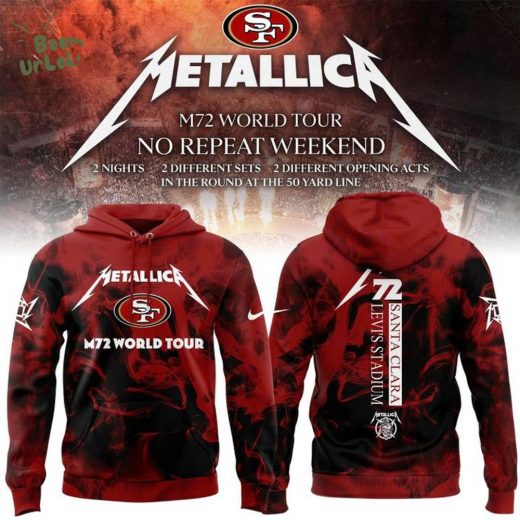 Exclusive 2025 San Francisco 49ers x M72 World Tour hoodie – Limited Edition Drop
