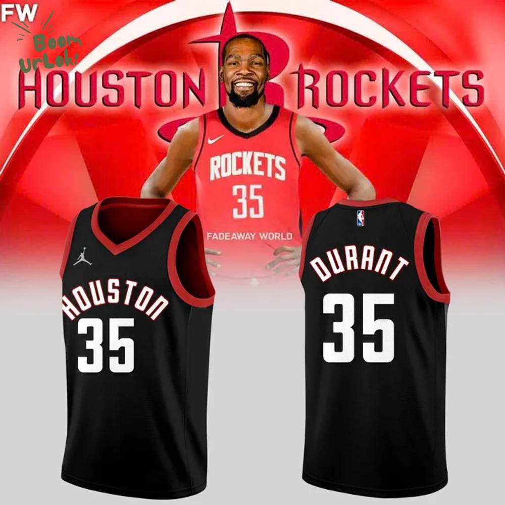 Houston Rockets Jersey - Black - kevin durants - Unisex Houston Rockets Jersey - Black - kevin durants - Unisex