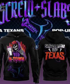 Houston Texans x DJ Screw Hoodie Black Limited Edition