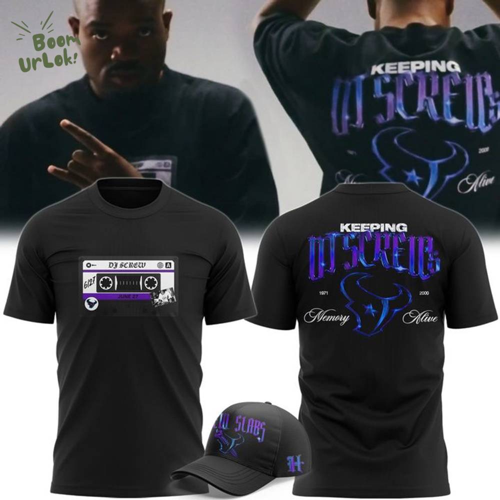 Houston Texans x DJ Screw Limited T-Shirt Houston Texans x DJ Screw Limited T-Shirt